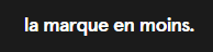 Codes promo et Offres La marque en moins